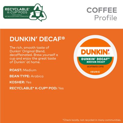 Keurig Dunkin Decaf Coffee - Image 4