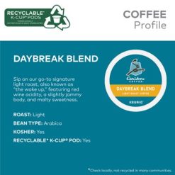 Alternative view of Keurig Daybreak Morning Blend Coffee
