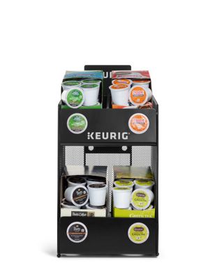 Keurig K Cup Pods Mesh K Cup Pod Storage Rack 4 Sleeve - Image 4