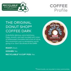 Alternative view of Keurig Donut Shop Dark Coffee