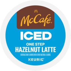 Keurig Coffee ICED Hazelnut Latte