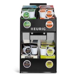 Keurig K Cup Pods Mesh K Cup Pod Storage Rack 4 Sleeve