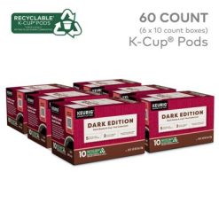 Alternative view of Keurig K Cup Pods Dark Edition Dark Roast K Cup Pod Collection Variety Pack