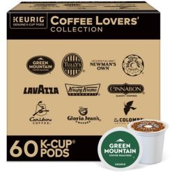 Keurig K Cup Pods Coffee Lovers Collection Variety Pack 60 Count
